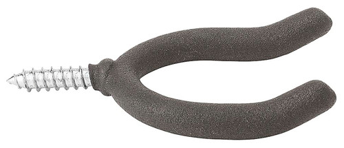 National Hardware 2123BC N112-026 Storage Screw Hook, 40 lb, Steel, Black [SKU: ORG7179229]