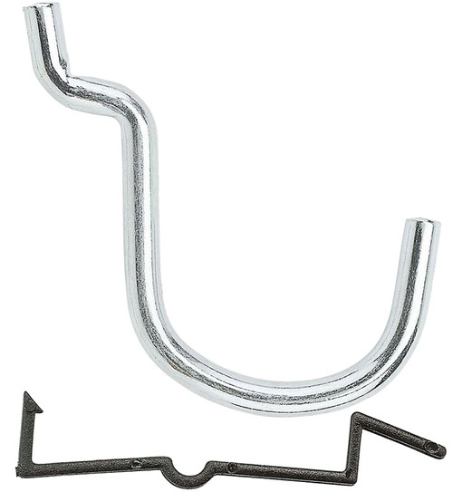National Hardware N180-019 Peg Hook, 1-1/2 in, 1/4 in Opening, Steel, Zinc [SKU: ORG7180078]