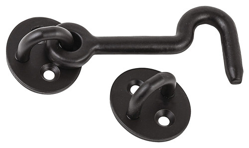 National Hardware N187-034 Privacy Hook, Steel, Oil-Rubbed Bronze [SKU: ORG7182785]