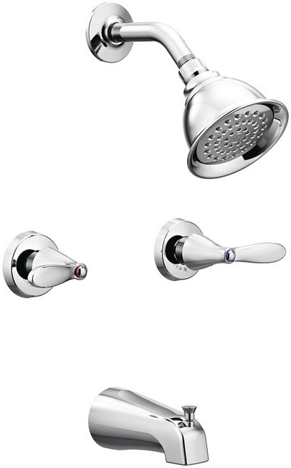 TUB-SHOWER FAUCET 2-HNDL CHRM [SKU: ORG5481734]