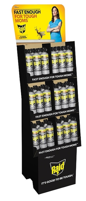 DISPLAY WASP/HORNET SPRAY 36CT [SKU: ORG7194954]