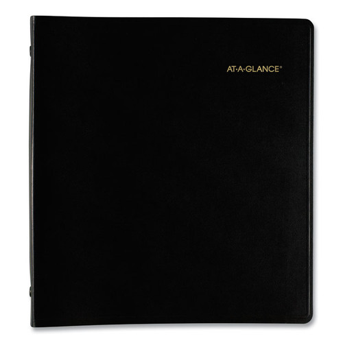 Refillable Multi-Year Monthly Planner, 11 x 9, Black Cover, 60-Month (Jan to Dec): 2022 to 2026 [SKU: AAG7029605]