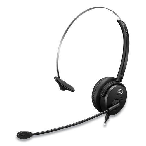 Xtream P1 Monaural Over the Head Headset with Microphone, Black [SKU: ADEXTREAMP1]