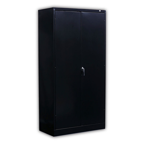 Economy Assembled Storage Cabinet, 36w x 18d x 72h, Black [SKU: ALECME7218BK]