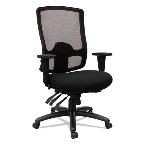 Alera Etros Series High-Back Multifunction Seat Slide Chair, Supports Up to 275 lb, 19.01" to 22.63" Seat Height, Black [SKU: ALEET4117]