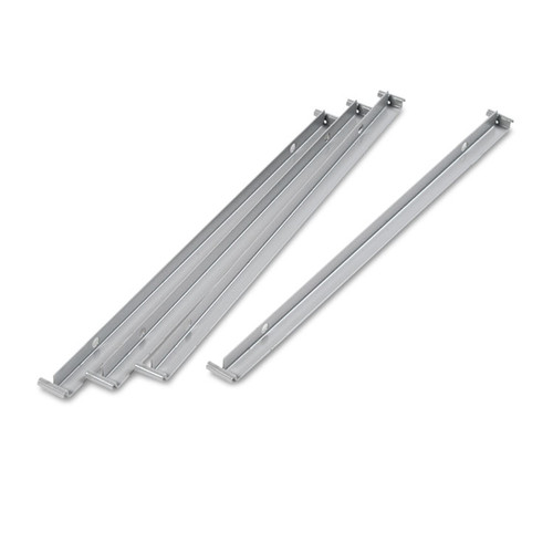Two Row Hangrails for Alera 30" and 36" Wide Lateral Files, Aluminum, 4/Pack [SKU: ALEHLF3036]