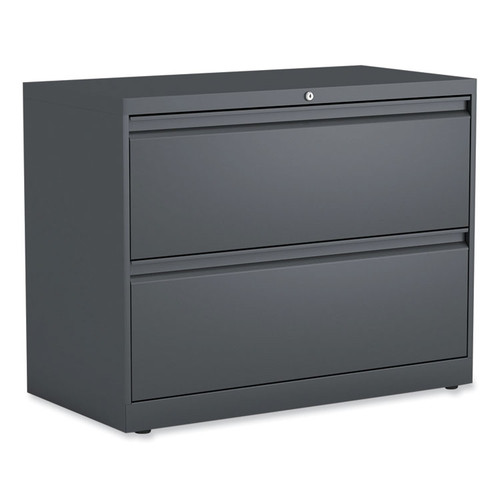 Lateral File, 2 Legal/Letter/A4/A5-Size File Drawers, Charcoal, 36" x 18.63" x 28 [SKU: ALEHLF3629CC]