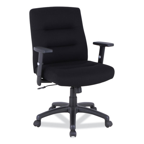 Alera Kesson Series Petite Office Chair, Supports Up to 300 lb, 17.71" to 21.65" Seat Height, Black [SKU: ALEKS4010]