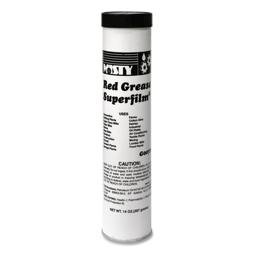 NLGI #2 Red Grease, 14 oz Tube, 48/Carton [SKU: AMR1003057]