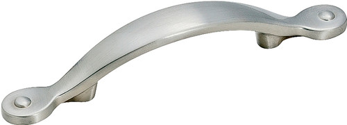 Amerock BP1590G10 Cabinet Pull, 1 in Projection, Zinc, Satin Nickel [SKU: ORG6062319]