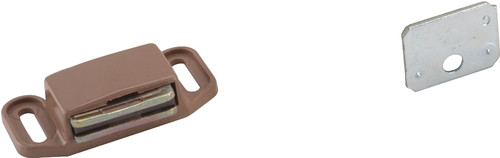 Amerock BP3473PT Magnetic Catch, 2 in L x 1-1/8 in W Catches, Plastic, Tan [SKU: ORG6273106]