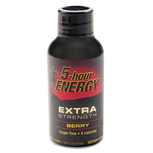 Extra Strength Energy Drink, Berry, 1.93oz Bottle, 12/Pack [SKU: AVTSN718128]