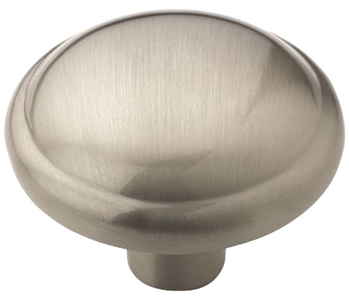 Amerock Allison Value Series BP53000G10 Cabinet Knob, 15/16 in Projection, Zinc, Satin Nickel [SKU: ORG2952158]