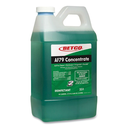 AF79 Acid-Free Bathroom Cleaner Concentrate, Ocean Breeze Scent, 2 L Bottle, 4/Carton [SKU: BET3314700]
