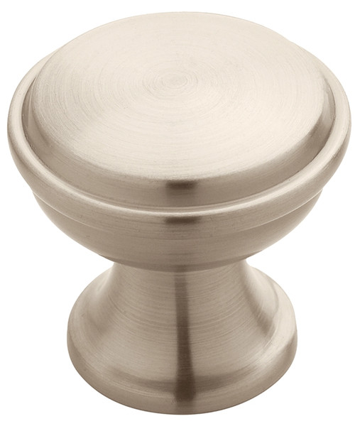 Amerock Westerly Series BP53718G10 Cabinet Knob, 1-3/16 in Projection, Zinc, Satin Nickel [SKU: ORG7389760]