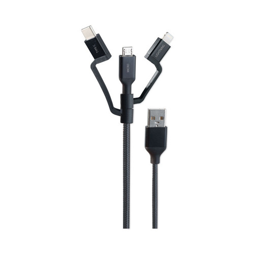 Universal USB Cable, 3.5 ft, Black [SKU: BTHCLOPCA101BK]