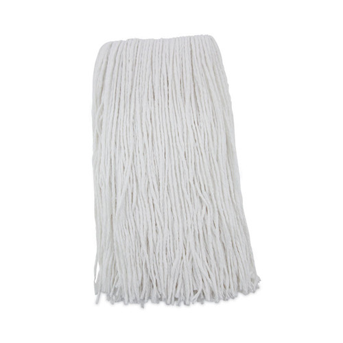 Premium Cut-End Wet Mop Heads, Rayon, 20oz, White, 12/Carton [SKU: BWK220RCT]