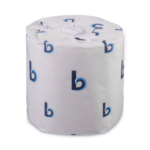 2-Ply Toilet Tissue, Standard, Septic Safe, White, 4 x 3, 500 Sheets/Roll, 96 Rolls/Carton [SKU: BWK6145]
