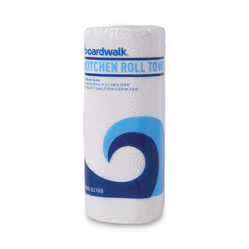 Kitchen Roll Towel, 2-Ply, 11 x 8, White, 80/Roll, 30 Rolls/Carton [SKU: BWK6276B]