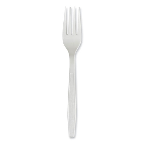 Heavyweight Polypropylene Cutlery, Fork, White, 1000/Carton [SKU: BWKFORKHWPPWH]