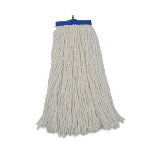 Cut-End Lie-Flat Mop Head, Rayon, 16oz, White, 12/Carton [SKU: BWKRM32016]