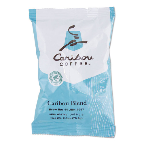 Caribou Blend Ground Coffee, 2.5 oz, 18/Carton [SKU: CCF008710]