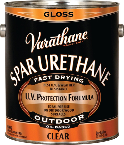 VARATHANE 9231 Spar Urethane Paint, Gloss, Liquid, Clear, 1 gal, Can [SKU: ORG6931802]