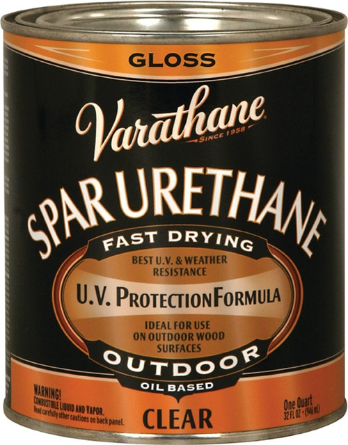 VARATHANE 9241H Spar Urethane Paint, Gloss, Liquid, Clear, 1 qt, Can [SKU: ORG6965933]