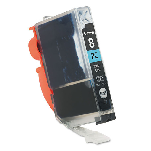0624B002 (CLI-8) Ink, 450 Page-Yield, Photo Cyan [SKU: CNMCLI8PC]