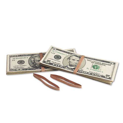 Blank Paper Bill Bands, 1000/Box, Brown [SKU: CTX56725]