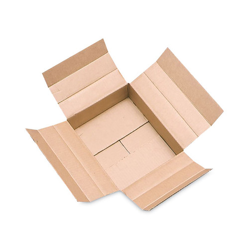 Multi-Depth Shipping Boxes, 200 lb Mullen Rated, Regular Slotted Container, 12" x 15" x 6" to 12", Brown Kraft, 25/Bundle [SKU: CWZ29383]