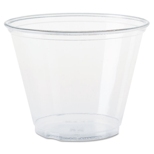 Ultra Clear PET Cups, 9 oz, Squat, 50/Bag, 20 Bags/Carton [SKU: DCCTP9R]