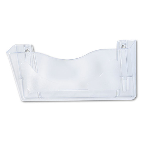 Euro-Style DocuPocket Landscape Wall File, Larger Files/Tabloid Size, 15" x 4" x 6.63", Clear [SKU: DEF63101]