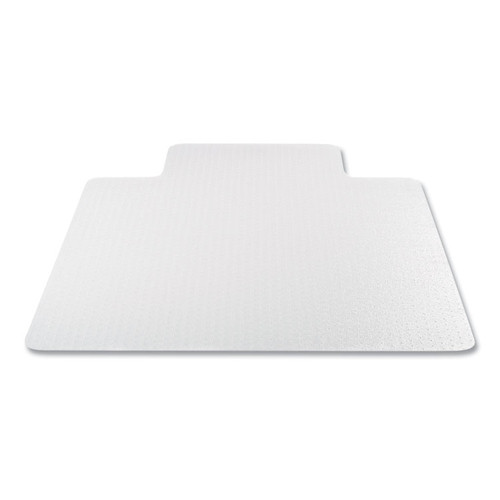 Antimicrobial Chair Mat, Medium Pile Carpet, 53 x 45, Lipped, Clear [SKU: DEFCM14232AM]