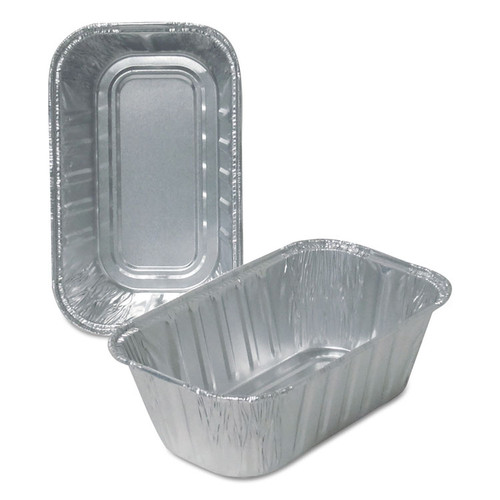 Aluminum Loaf Pans, 1 lb, 6.13 x 3.75 x 2, 500/Carton [SKU: DPK500030]