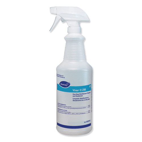 Virex II 256 Empty Spray Bottle, 32 oz, Clear, 12/Carton [SKU: DVO03916]