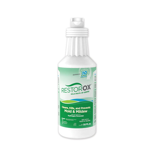 Restorox One Step Disinfectant Cleaner and Deodorizer, 32 oz Bottle, 12/Carton [SKU: DVO20101]