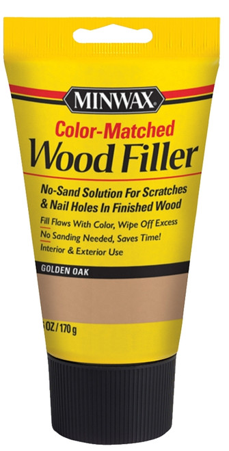 Minwax 448510000 Wood Filler, Solid, Golden Oak, 6 oz [SKU: ORG3995883]
