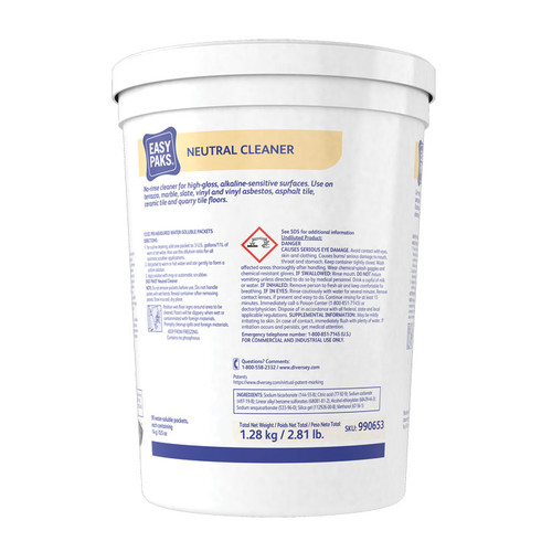 Neutral Cleaner, 0.5 oz Packet, 90/Tub [SKU: DVO990653EA]