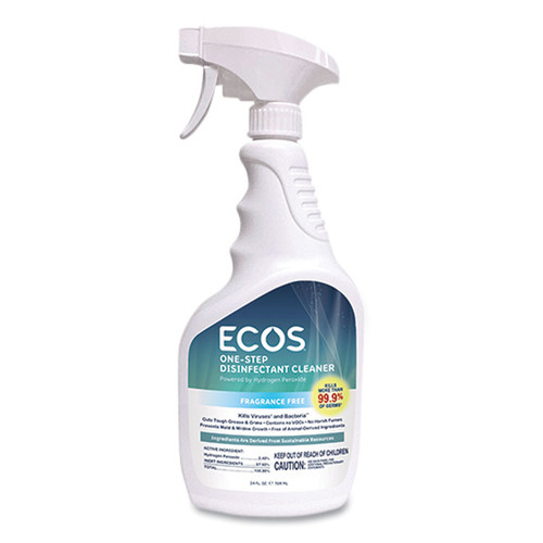 One-Step Disinfecting Cleaner, 24 oz Spray Bottle [SKU: EOP952306]
