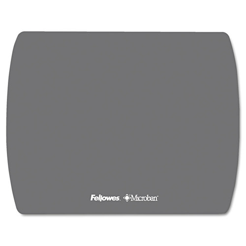 Ultra Thin Mouse Pad with Microban Protection, 9 x 7, Graphite [SKU: FEL5908201]