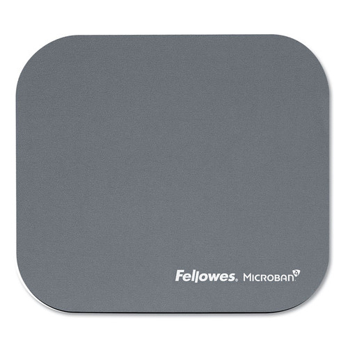 Mouse Pad with Microban Protection, 9 x 8, Graphite [SKU: FEL5934001]