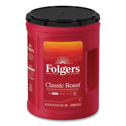 Coffee, Classic Roast, 40.3 oz Can [SKU: FOL0529C]