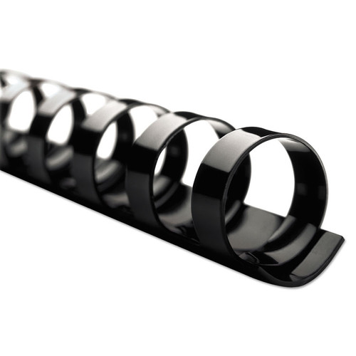 CombBind Standard Spines, 2" Diameter, 450 Sheet Capacity, Black, 50/Box [SKU: GBC4200022]