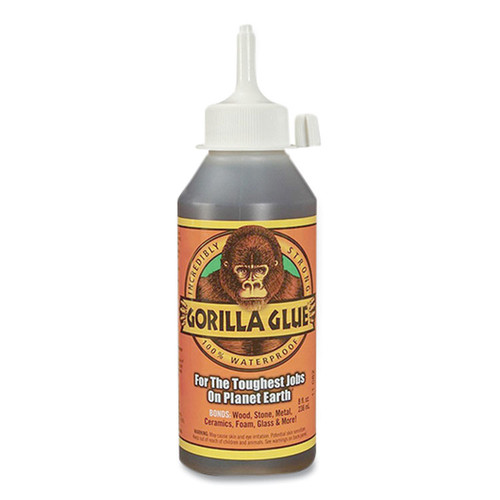 Original Formula Glue, 8 oz, Dries Light Brown [SKU: GOR5000806]