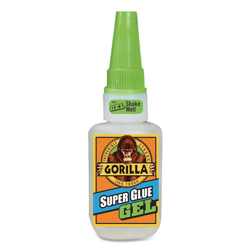 Super Glue Gel, 0.53 oz, Dries Clear, 4/Carton [SKU: GOR7807301CT]
