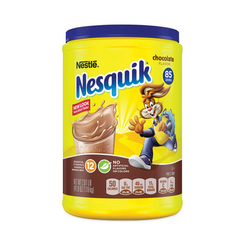Nesquik Chocolate Mix, 2.61 oz Jar, Delivered in 1-4 Business Days [SKU: GRR22000580]