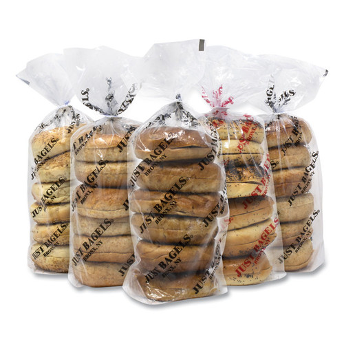 Assorted Bagels, Assorted Flavors, 6 Bagels/Pack, 5 Packs/Carton, Delivered in 1-4 Business Days [SKU: GRR90300107]