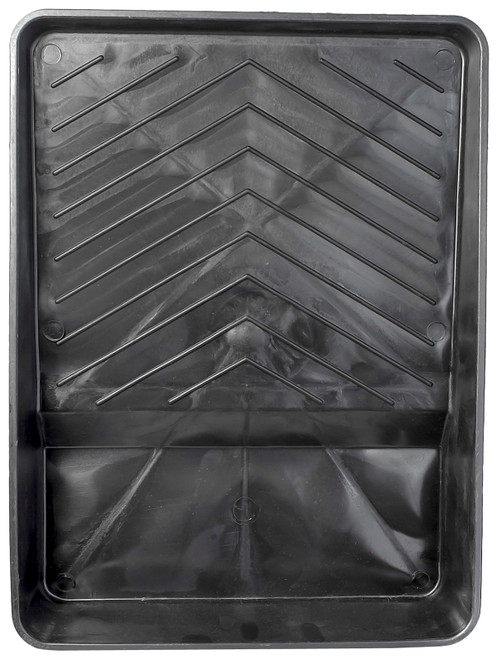 RollerLite PET-100-M Paint Tray, 10-1/2 in L, 9 in W, 1 qt Capacity, Plastic, Black [SKU: ORG4340915]