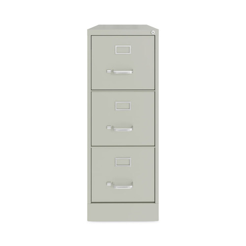Vertical Letter File Cabinet, 3 Letter-Size File Drawers, Light Gray, 15 x 22 x 40.19 [SKU: HID24857]